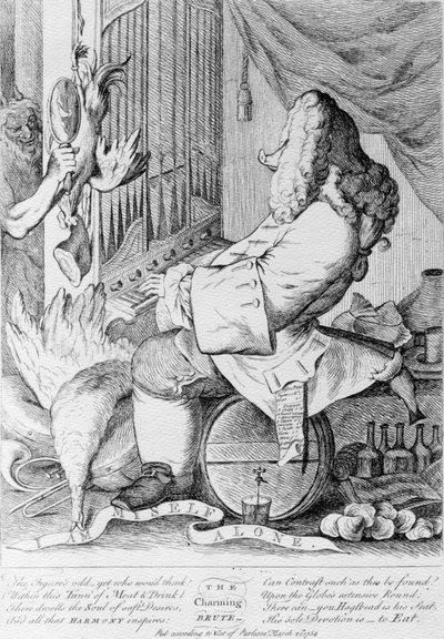 「チャーミングブルート」、1754 作： Unbekannt Unbekannt